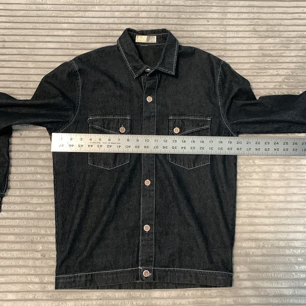 Kidsyc @ Brandywine Denim Set Skull Graphic Jacket & Pants Black Jean Outfit - Picture 5 of 12